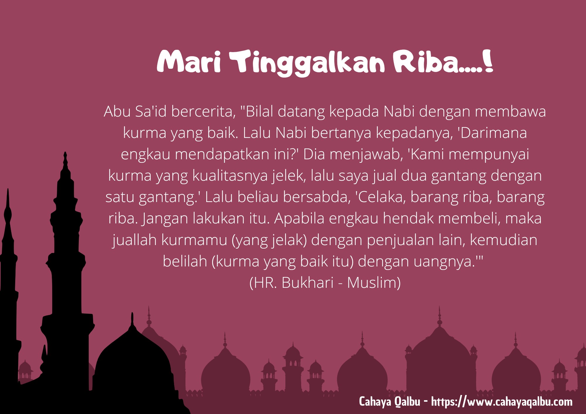 Kecaman terhadap riba