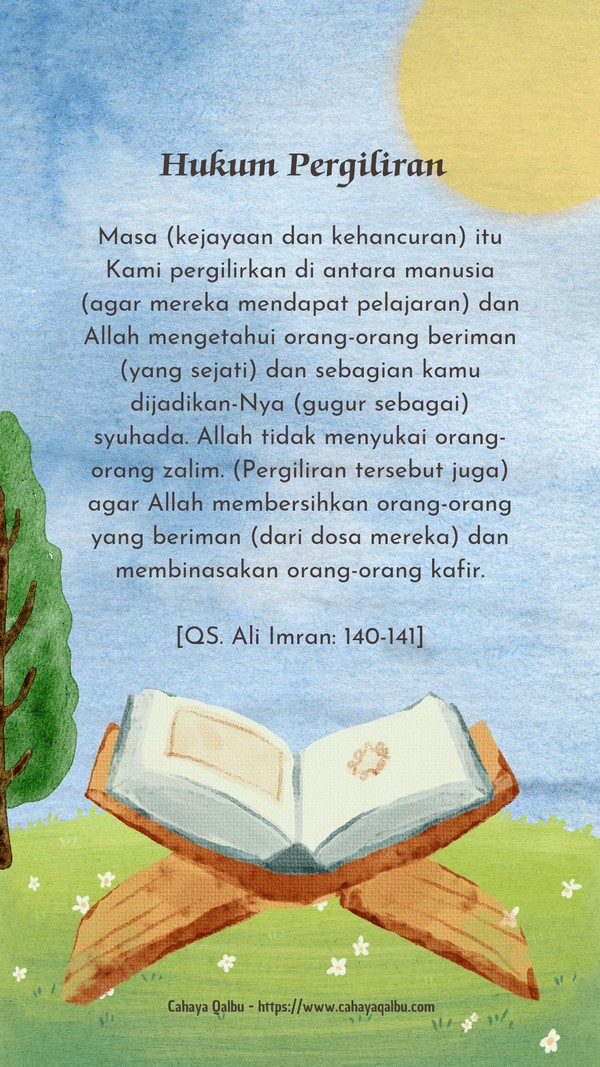 Hukum Pergiliran (Sunnah Tadawul)